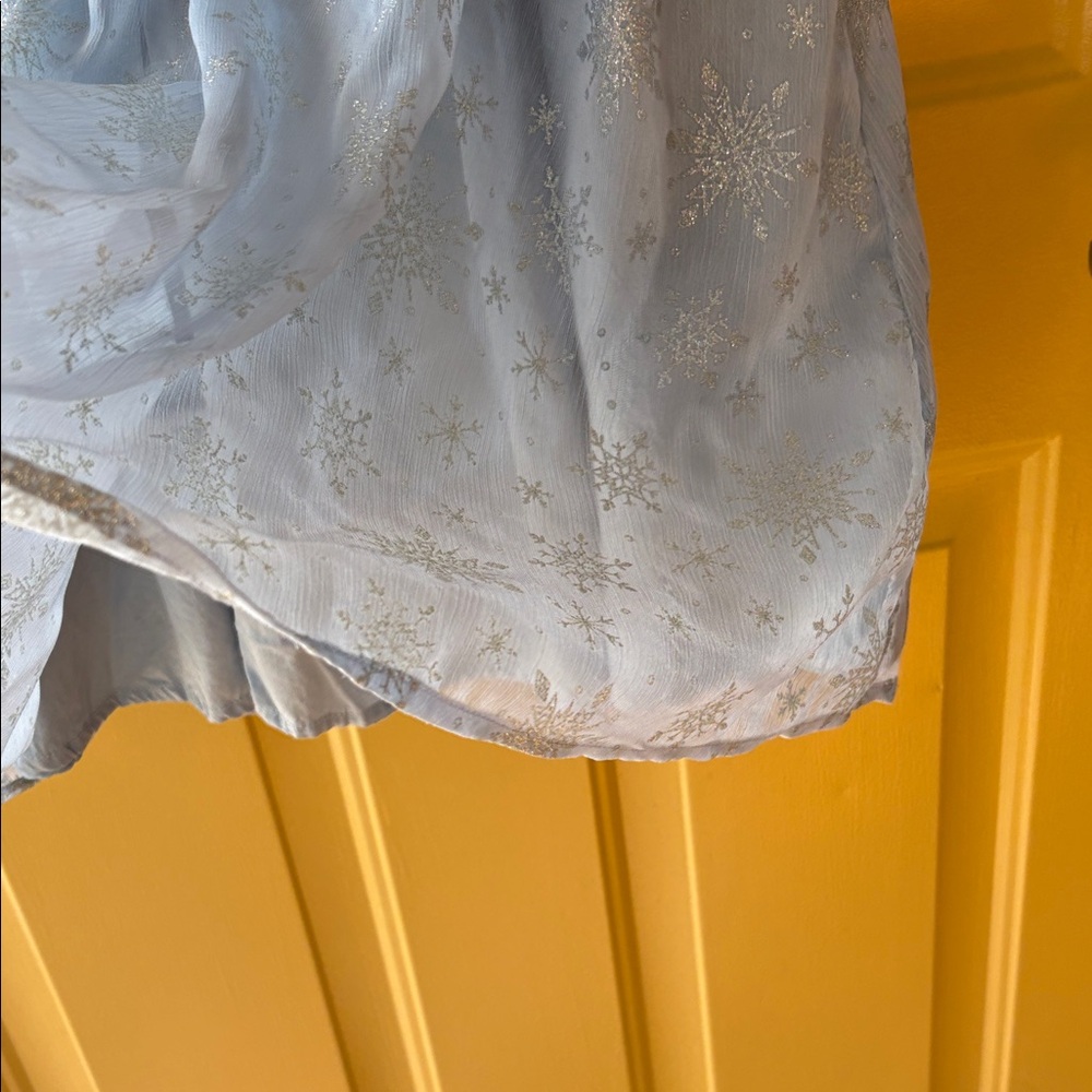 Disney x Janie and Jack Blue Gray Elsa Dress - Picture 6 of 8